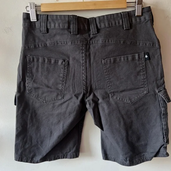 Woods Men's Gray Cargo Shorts 30 - Picture 2 of 4